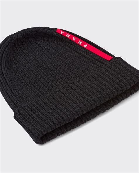 prada beanie weiß|prada beanie black.